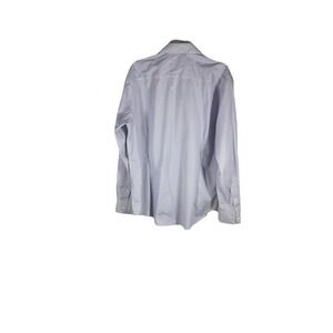 Egara Non-Iron Slim Fit Purple Scale‎ Long Sleeve Button Down Collared Shirt XL